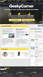 Mobile Screenshot of geekycorner.com
